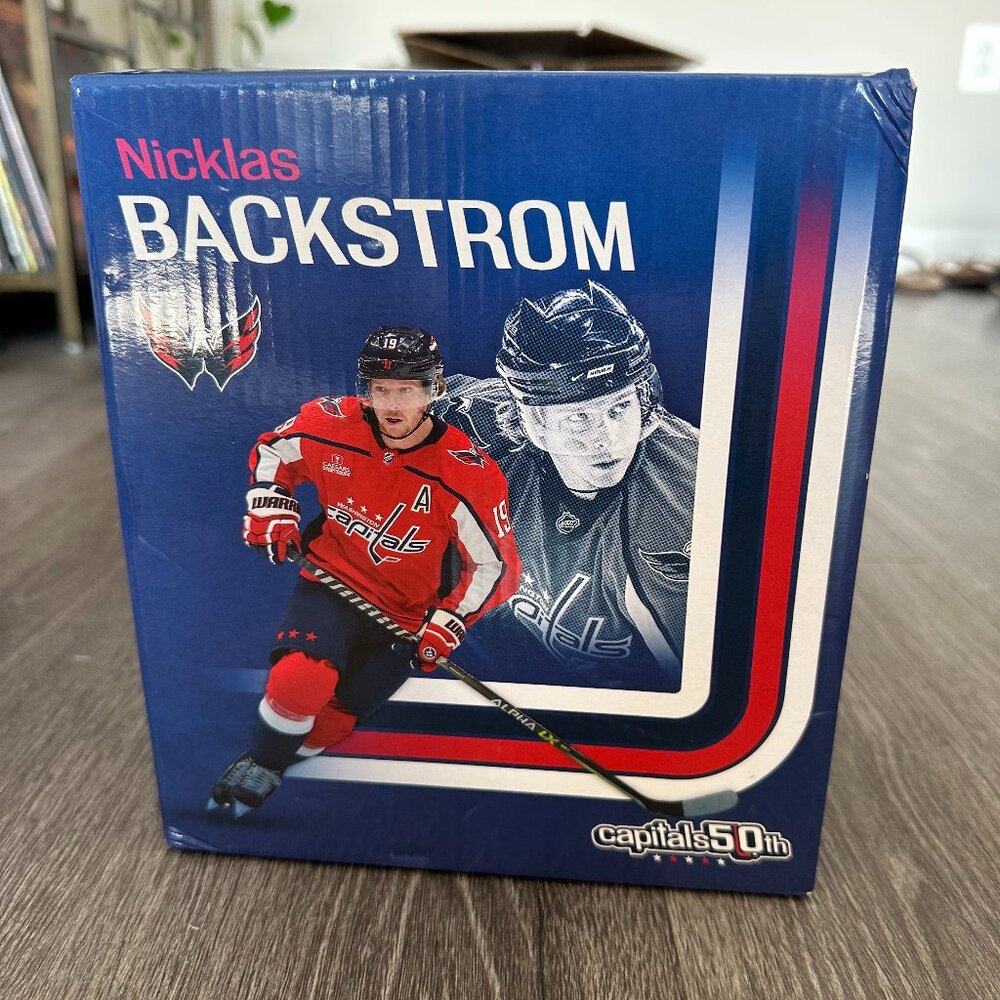 Washington Capitals Ovechkin and Backstorm Duo Bobblehead 3/07/2025